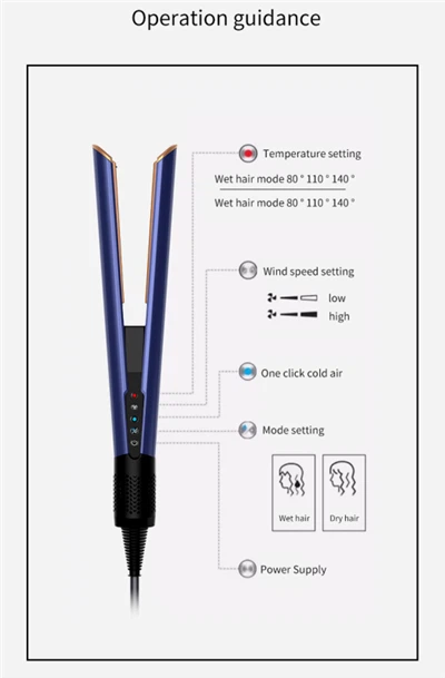 Airflow styling plaub hau ncaj