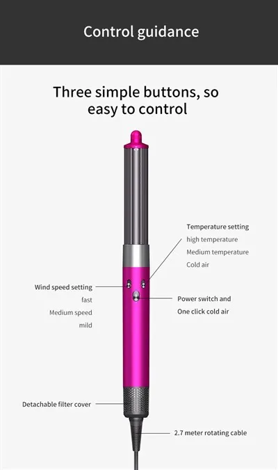 Straighten Function Curling Iron